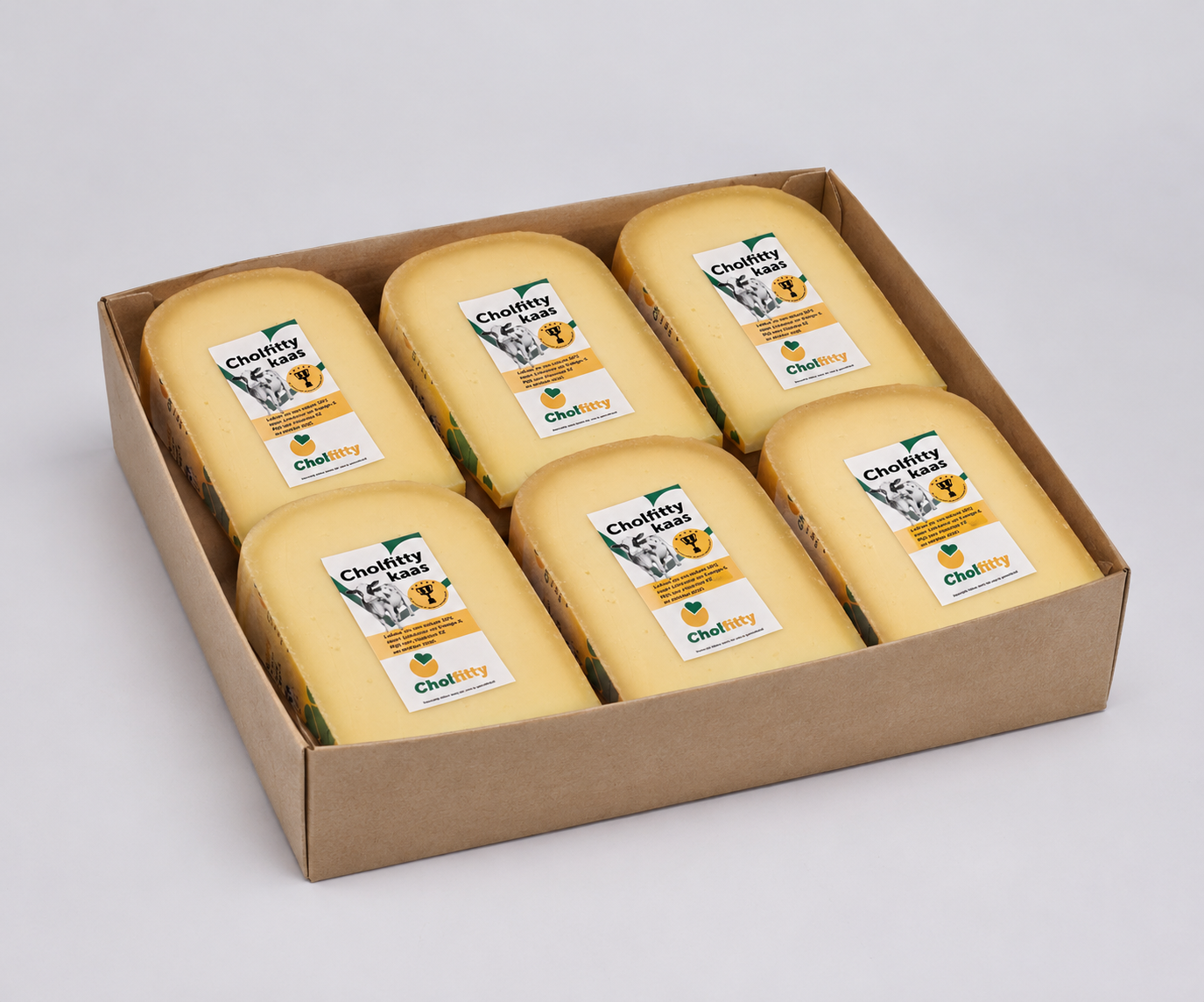 Cholfitty kaas in krafttray
